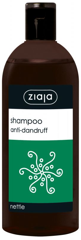 rodinný šampón na vlasy s výtažkem z fíku 500 ml - proti lupům - s kopřivou 500 ml Ziaja